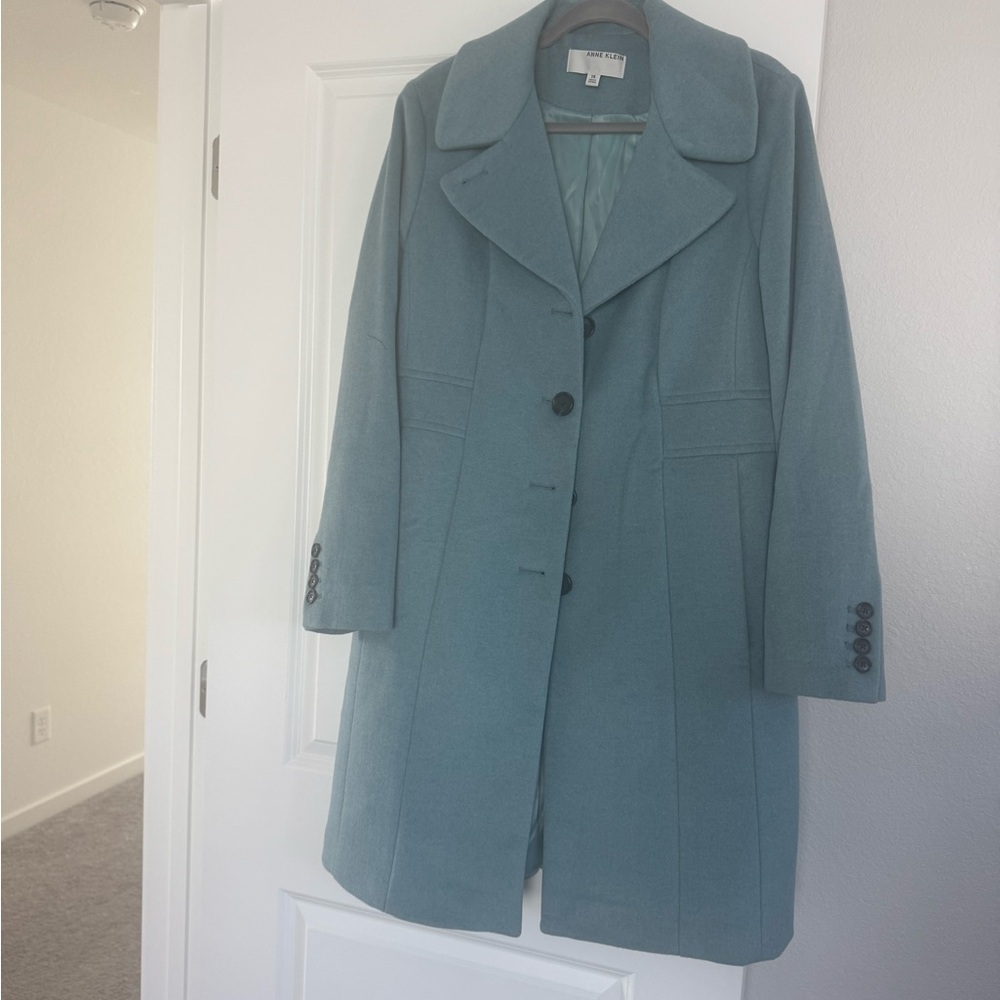 Anne Klein Women's Wool Blend Coat - Picture 2 of 10